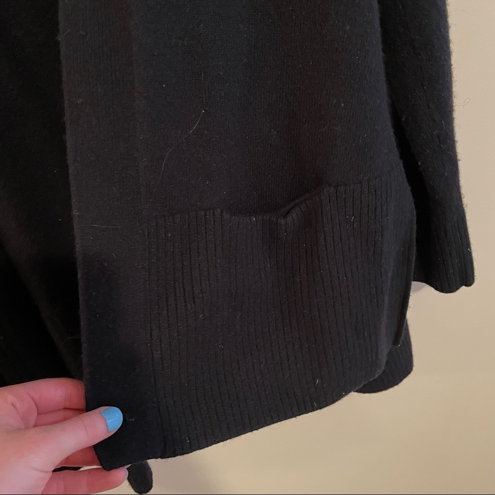 Athleta Knit Cardigan Sweater Wool Cashmere Blend Athleisure Business Casual Sm - Picture 3 of 7